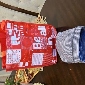 lululemon athletica Gray Striped Women's Top